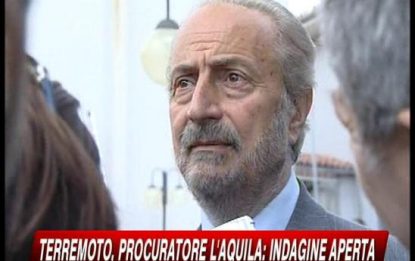 Abruzzo, "Accerteremo responsabilità dolose o colpose"
