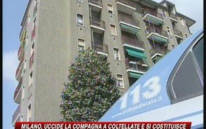 Uccide convivente a Milano, l'omicida era depresso