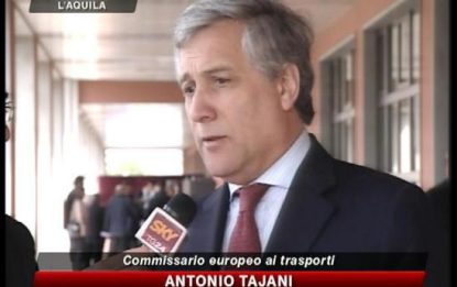 Abruzzo, Tajani a SKY TG24: da Ue arriveranno 500 mln