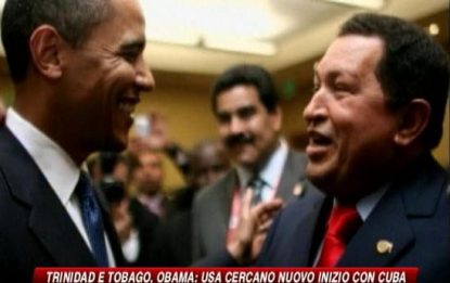 Obama, mano tesa anche a Chavez