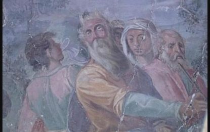 L'Aquila, salvati affreschi scuola Raffaello