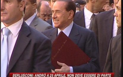 25 aprile, Berlusconi ci sarà