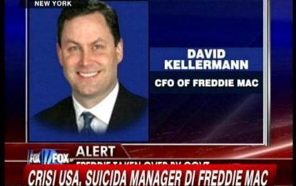 Crisi, negli Usa suicida manager di Freddie Mac