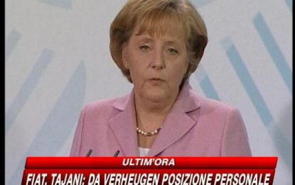 G8 all'Aquila, apprezzamento da Ue e Merkel