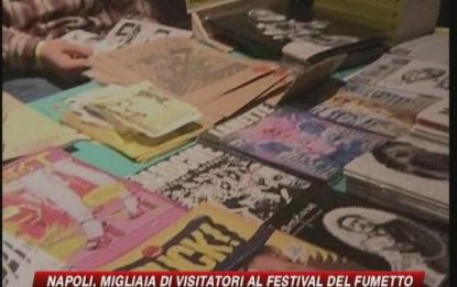 Napoli, in migliaia al Festival del fumetto