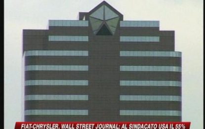 Fiat-Chrysler, Wall Street Journal: 55% al sindacato