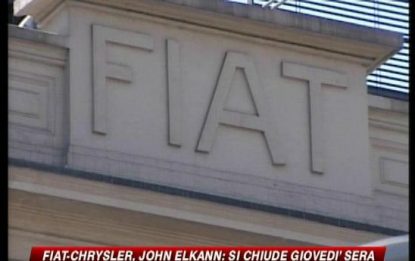 Fiat-Chrysler, John Elkann: "Si chiude giovedì"