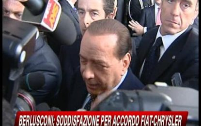 Fiat-Chrysler, Berlusconi: l'Italia può essere orgogliosa