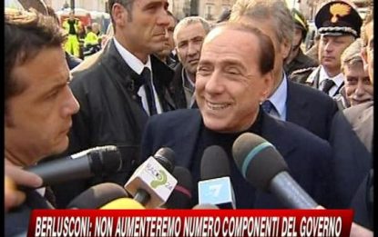 Abruzzo, Berlusconi: I 49 sindaci assegneranno le case