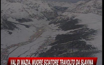 Valanghe: dispersi sulla Marmolada, un morto in Val di Mazia