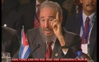Fidel attacca Obama: Si vergogni, non siamo terroristi