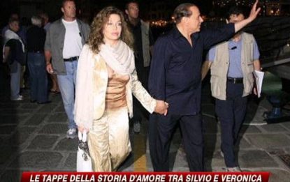 Veronica Lario: intendo divorziare. Berlusconi: non parlo