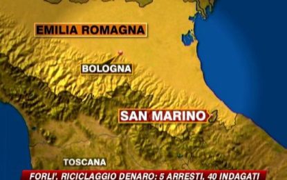 Forlì, riciclaggio di denaro: 5 arresti e 40 indagati