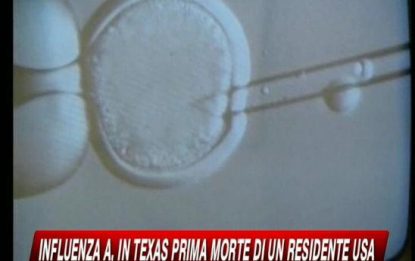 Influenza A, in Texas prima morte di un residente Usa