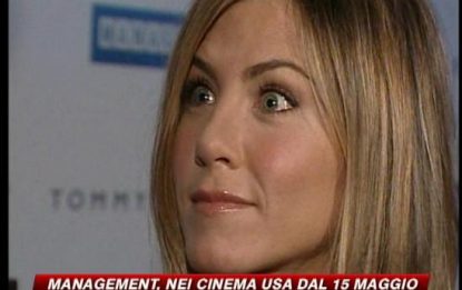 Management, a New York la prima del film della Aniston