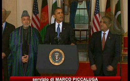 Obama ad Afghanistan e Pakistan: uniti contro Al Qaeda