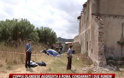 Coppia olandese aggredita a Roma, condannati i due romeni