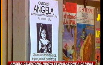 Angela Celentano "avvistata" a Catania