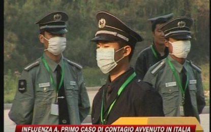 Influenza A, primo caso di contagio avvenuto in Italia