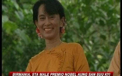Birmania, "San Suu Kyi sta male"