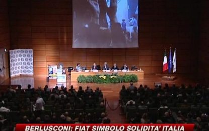 Berlusconi: la crisi non é finita ma il peggio é alle spalle
