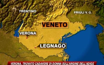 Verona, trovata morta donna sull'argine dell'Adige