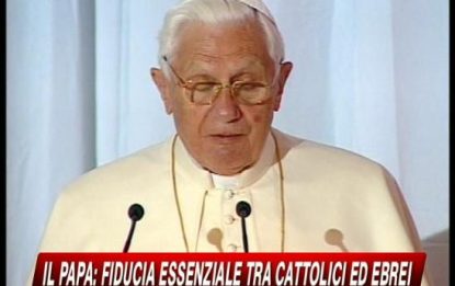 Papa: "Fiducia essenziale tra cattolici ed ebrei"