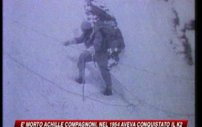 E' morto Achille Compagnoni, l'eroe del K2