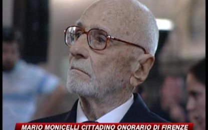 Mario Monicelli cittadino onorario di Firenze