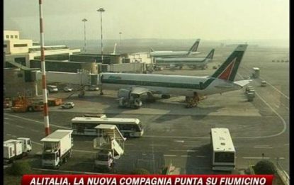 Alitalia sceglie Fiumicino, sarà l'hub principale