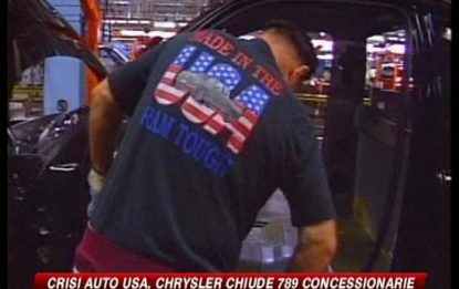 Auto, Chrysler e Gm chiudono oltre 3mila concessionarie