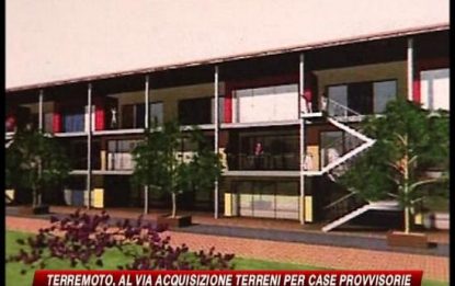 Abruzzo, "entro 6 mesi case per 13.000 persone"
