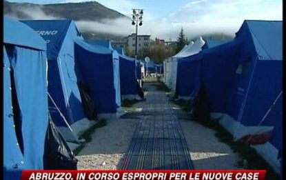 Abruzzo, entro sei mesi indennizzi per espropri