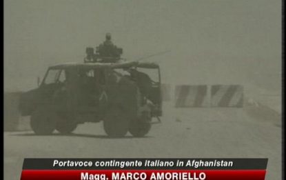 Afghanistan, attacco a paracadutisti italiani: nessun ferito