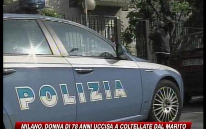 Milano, 80enne uccisa a coltellate dal marito