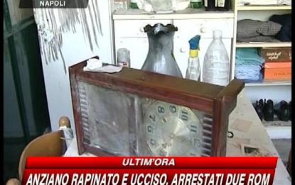 Anziano rapinato e ucciso a Posillipo, arrestati 2 rom