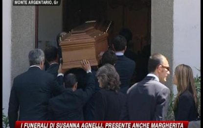 Funerali in forma privata per Susanna Agnelli