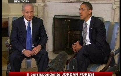 MO, Obama: Sì a uno Stato palestinese. Netanyahu frena