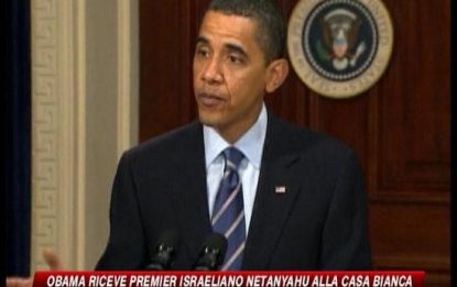Obama-Netanyahu, vertice su Medio Oriente e Iran