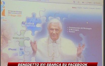 Benedetto XVI sbarca su Facebook