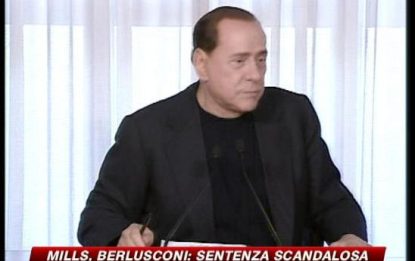 Caso Mills, l'ira di Berlusconi