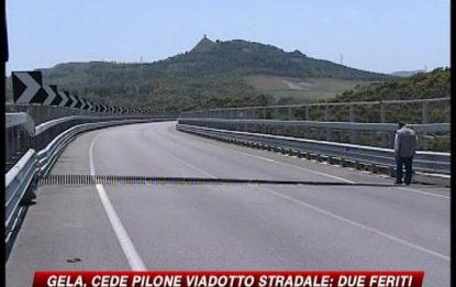 Sicilia, cede viadotto inaugurato tre anni fa
