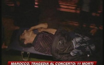 Marocco, undici morti nella calca a un concerto rock