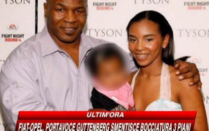 La figlia di Tyson strozzata da una fune, è grave