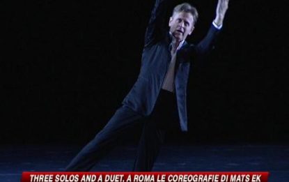 Baryshnikov e Laguna in "Three solos and a duet"