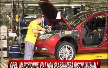 Opel, Berlino: "La Fiat non è ancora fuori dalla gara"