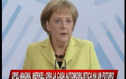Merkel sceglie Magna: "Ora Opel ha un futuro"