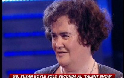 Susan Boyle solo seconda al "Talent show"