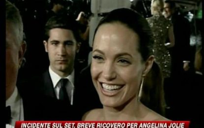 Incidente sul set, breve ricovero per Angelina Jolie