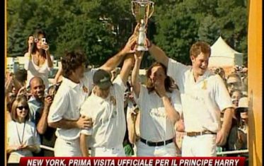 Il principe Harry a New York nel nome di Diana